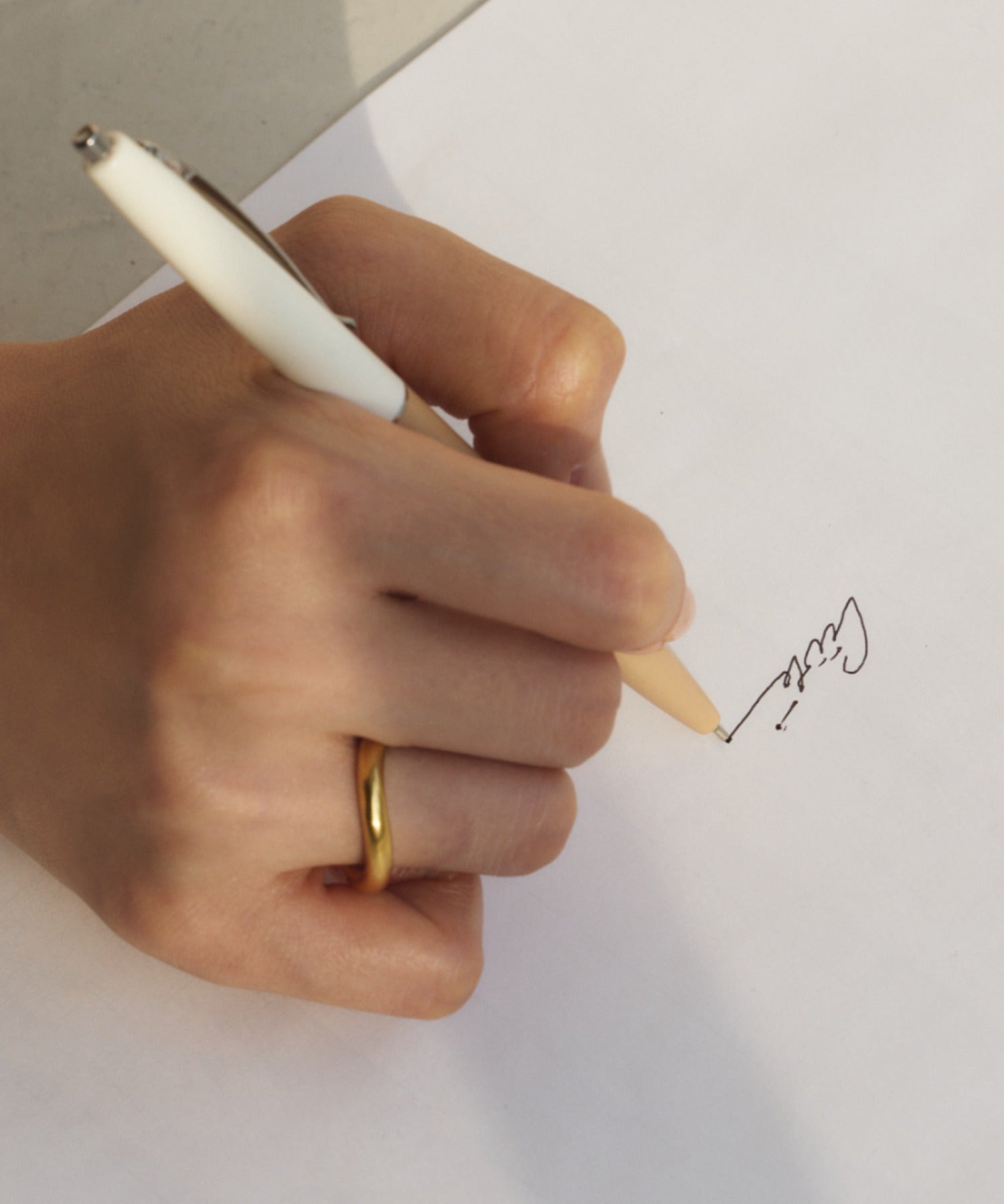 ciite' シーテ リング 【 金属アレルギー対応 】 ニュアンスリング サージカルステンレス ゴールド