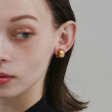 ciite' シーテ イヤリング 【 金属アレルギー対応 】 ぷっくりマットイヤリング サージカルステンレス (両耳用)