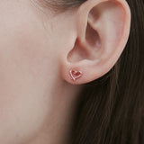 ciite' シーテ ピアス（両耳用） 【 金属アレルギー対応 】 ミニハートピアス サージカルステンレス (両耳用)