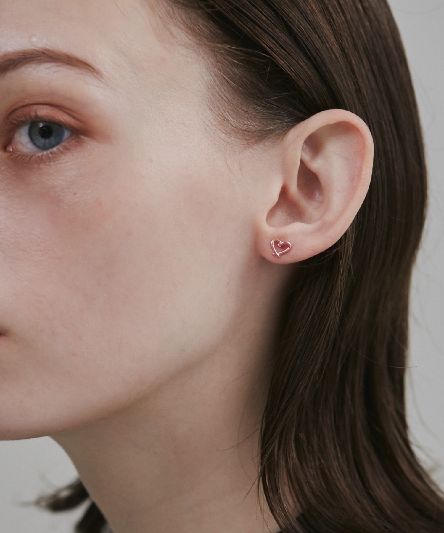 ciite' シーテ ピアス（両耳用） 【 金属アレルギー対応 】 ミニハートピアス サージカルステンレス (両耳用)