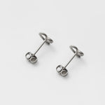 ciite' シーテ ピアス（両耳用） 【 金属アレルギー対応 】 ミニハートピアス サージカルステンレス (両耳用)