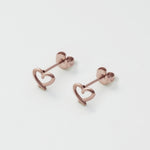 ciite' シーテ ピアス（両耳用） 【 金属アレルギー対応 】 ミニハートピアス サージカルステンレス (両耳用)