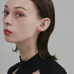 ciite' シーテ ピアス（両耳用） 【 金属アレルギー対応 】 シンプル ミニハートピアス サージカルステンレス (両耳用)