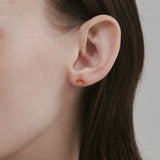 ciite' シーテ ピアス（両耳用） 【 金属アレルギー対応 】 シンプル ミニハートピアス サージカルステンレス (両耳用)