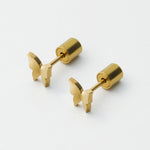 ciite' シーテ ピアス（両耳用） 【 金属アレルギー対応 】 ミニバタフライモチーフピアス サージカルステンレス (両耳用) ゴールド FREE