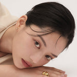 ciite' シーテ ピアス（両耳用） 【 金属アレルギー対応 】 ビジューサークル ミニピアス サージカルステンレス (両耳用)