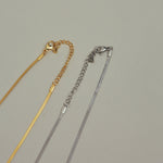 ciite' シーテ ネックレス 【 金属アレルギー対応 】 2mm スネークネックレス サージカルステンレス 56～61cm