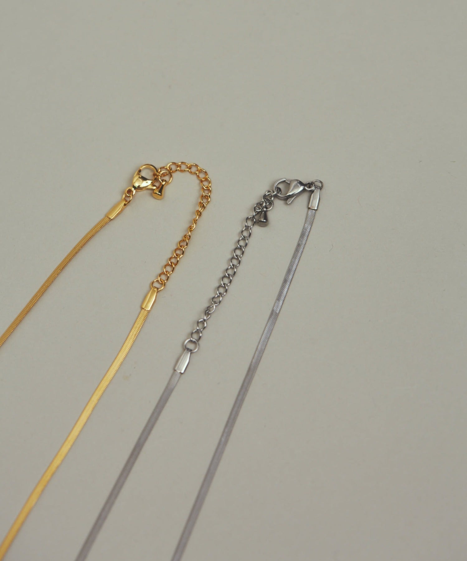 ciite' シーテ ネックレス 【 金属アレルギー対応 】 2mm スネークネックレス サージカルステンレス 56～61cm