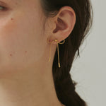 ciite' シーテ ピアス（両耳用） 【 金属アレルギー対応 】 リボンデザインピアス サージカルステンレス (両耳用)