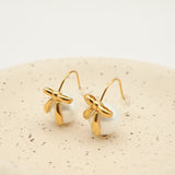 ciite' シーテ ピアス（両耳用） 【 金属アレルギー対応 】 リボンパールピアス サージカルステンレス (両耳用)