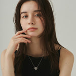 ciite' シーテ ネックレス 【 金属アレルギー対応 】 ハートネックレス サージカルステンレス