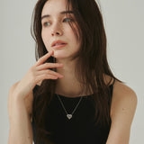 ciite' シーテ ネックレス 【 金属アレルギー対応 】 ハートネックレス サージカルステンレス