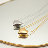 ciite' シーテ ネックレス 【 金属アレルギー対応 】 ハートネックレス サージカルステンレス