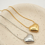 ciite' シーテ ネックレス 【 金属アレルギー対応 】 ハートネックレス サージカルステンレス