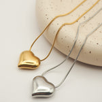 ciite' シーテ ネックレス 【 金属アレルギー対応 】 ハートネックレス サージカルステンレス