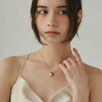 ciite' シーテ ネックレス 【 金属アレルギー対応 】 ハートネックレス サージカルステンレス