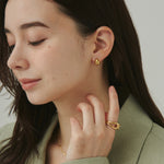 ciite' シーテ ピアス（両耳用） 【 金属アレルギー対応 】 ミニドロップピアス サージカルステンレス (両耳用)