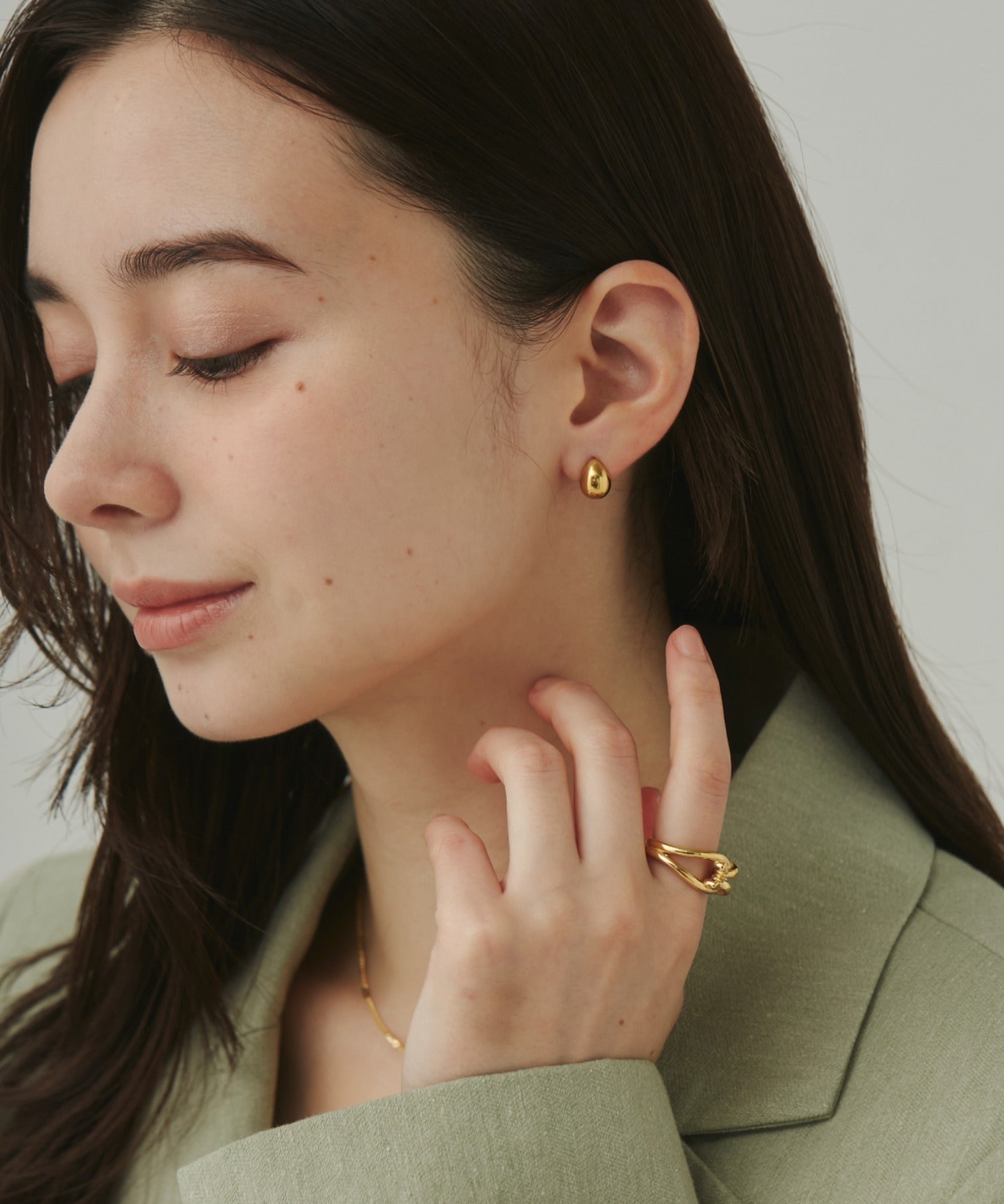 ciite' シーテ ピアス（両耳用） 【 金属アレルギー対応 】 ミニドロップピアス サージカルステンレス (両耳用)