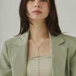 ciite' シーテ ネックレス 【 金属アレルギー対応 】 シンプルロングチェーンネックレス サージカルステンレス