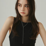 ciite' シーテ ネックレス 【 金属アレルギー対応 】 シンプルロングチェーンネックレス サージカルステンレス