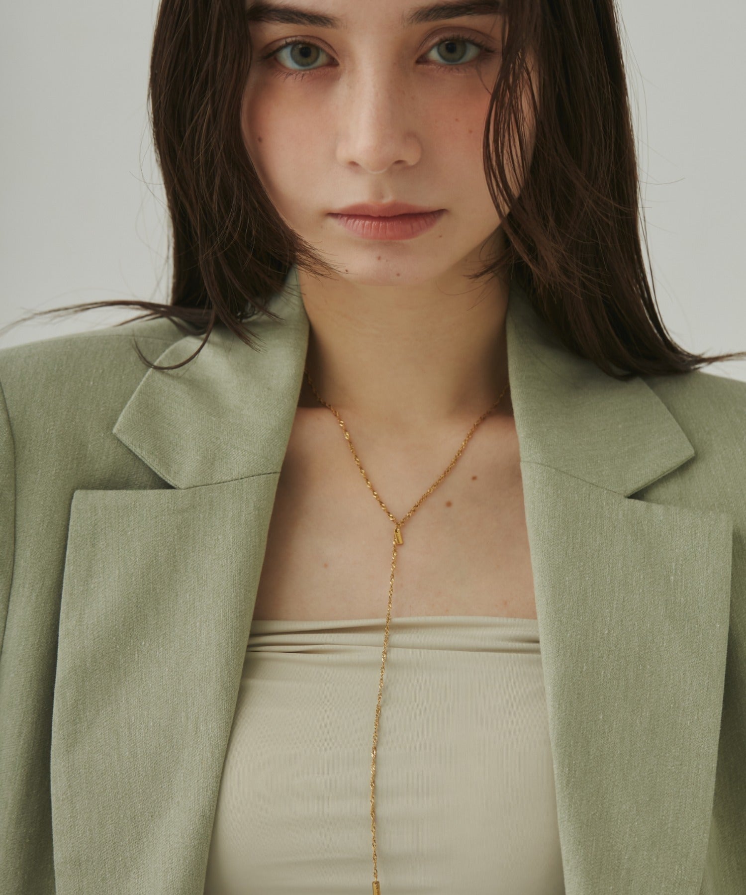 ciite' シーテ ネックレス 【 金属アレルギー対応 】 シンプルロングチェーンネックレス サージカルステンレス