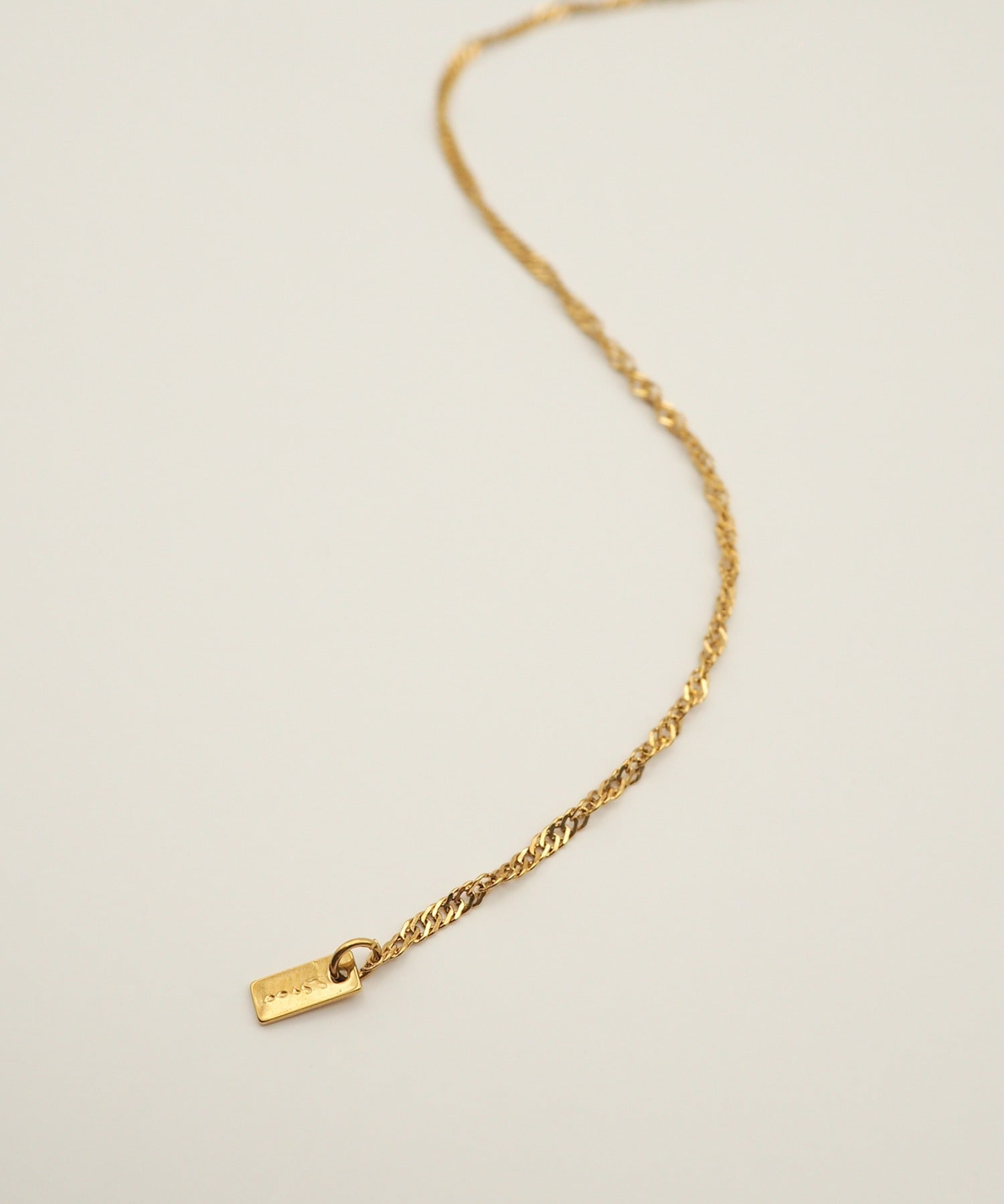 ciite' シーテ ネックレス 【 金属アレルギー対応 】 シンプルロングチェーンネックレス サージカルステンレス