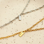 ciite' シーテ ネックレス 【 金属アレルギー対応 】 シンプルロングチェーンネックレス サージカルステンレス