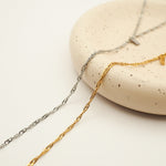 ciite' シーテ ネックレス 【 金属アレルギー対応 】 シンプルロングチェーンネックレス サージカルステンレス