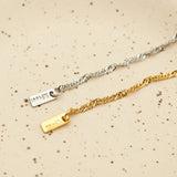 ciite' シーテ ネックレス 【 金属アレルギー対応 】 シンプルロングチェーンネックレス サージカルステンレス