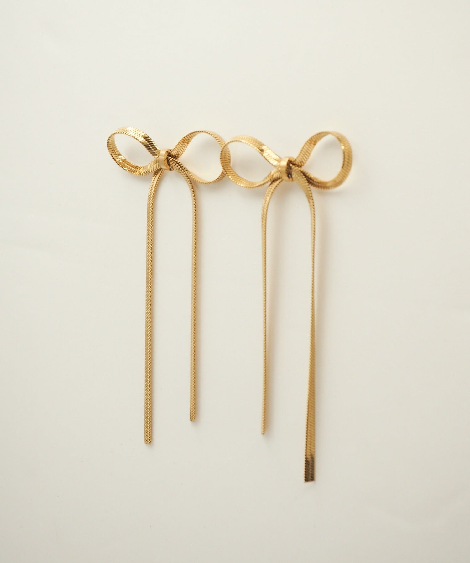 ciite' シーテ ピアス（両耳用） 【 金属アレルギー対応 】リボンピアス サージカルステンレス (両耳用)