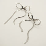 ciite' シーテ ピアス（両耳用） 【 金属アレルギー対応 】リボンピアス サージカルステンレス (両耳用)