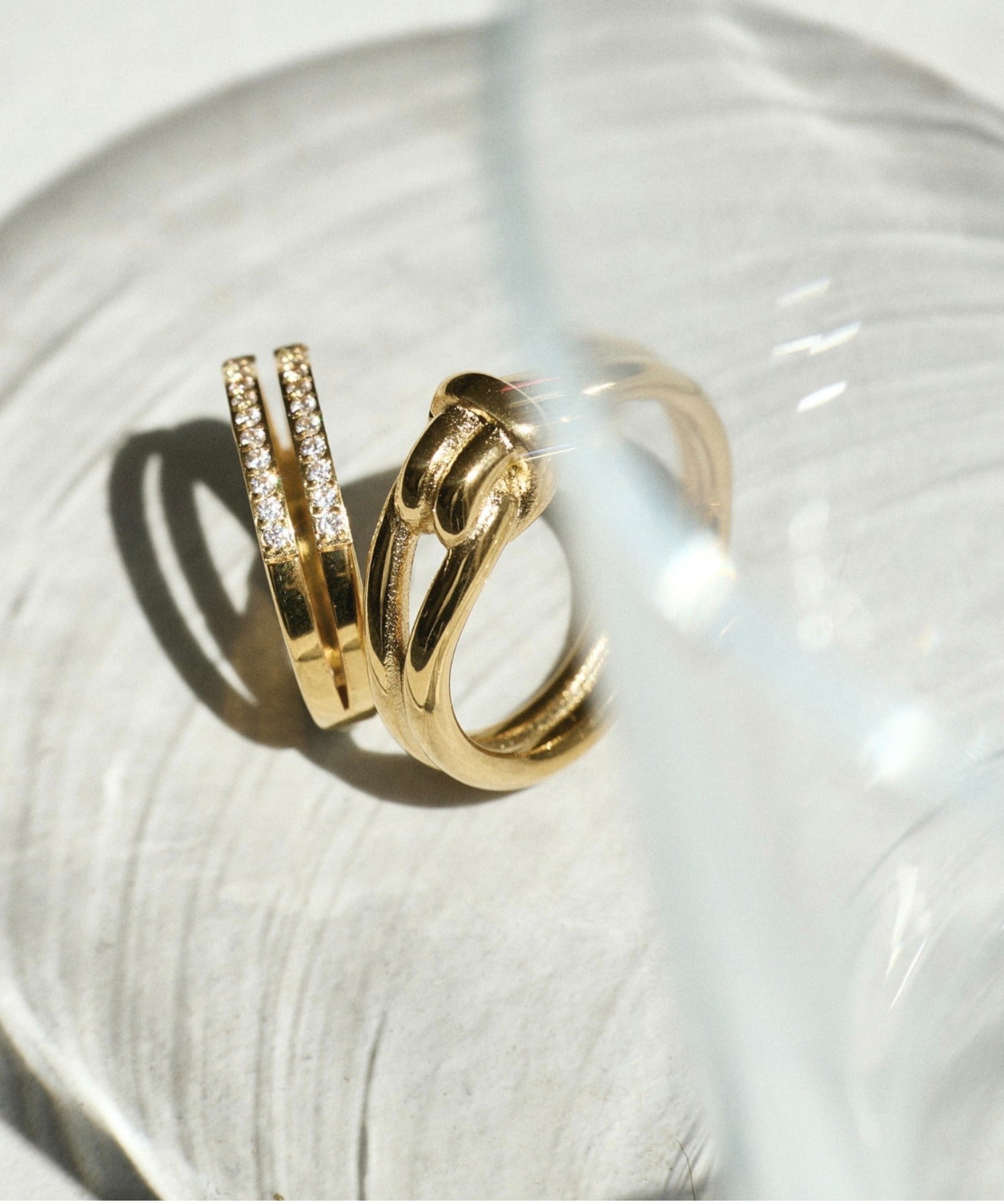 ciite' シーテ リング 【 金属アレルギー対応 】 ノットデザインリング サージカルステンレス