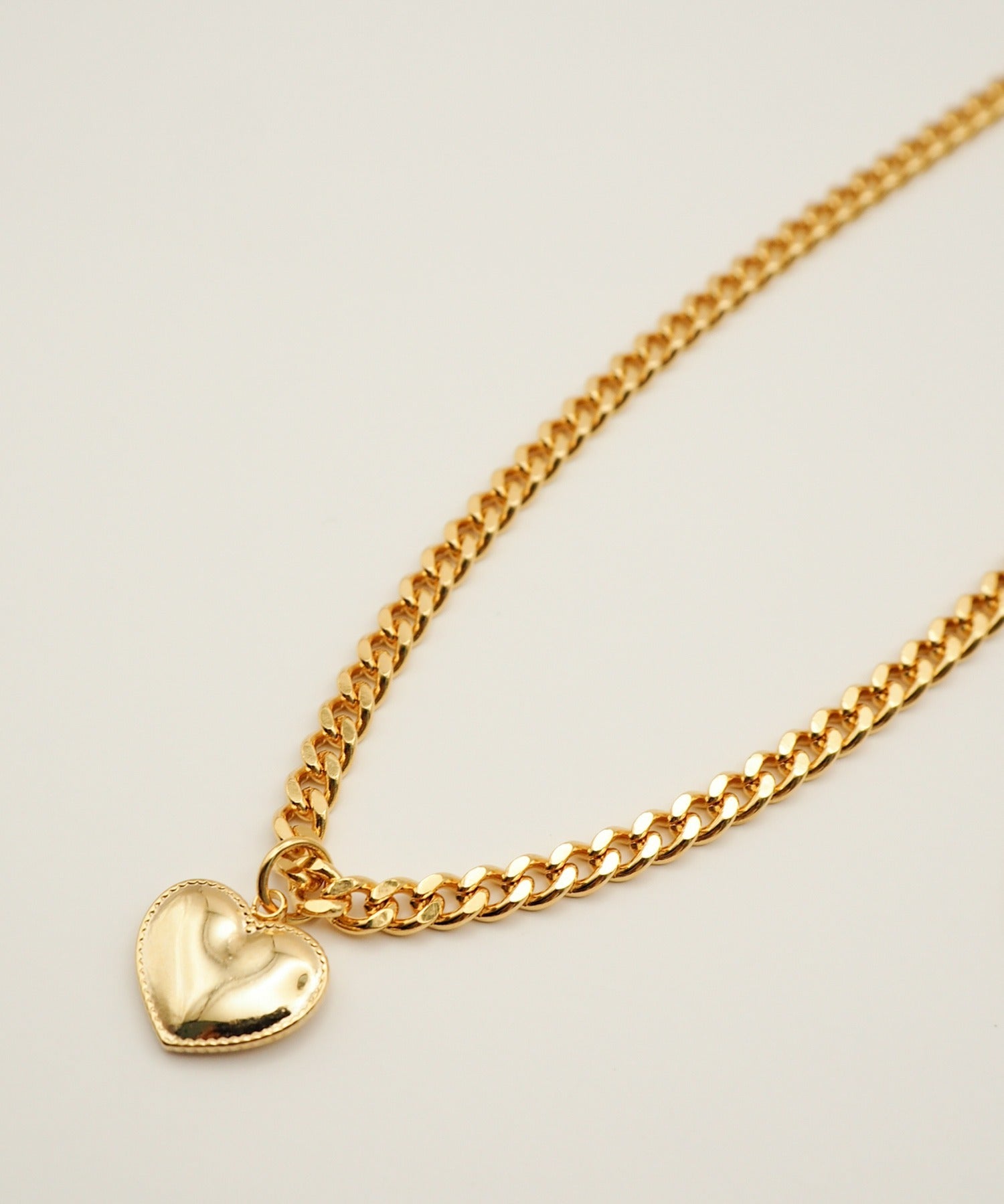 ciite' シーテ ネックレス 【 金属アレルギー対応 】 ハートネックレス & スネークチェーンネックレス 2セット サージカルステンレス