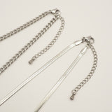 ciite' シーテ ネックレス 【 金属アレルギー対応 】 ハートネックレス & スネークチェーンネックレス 2セット サージカルステンレス