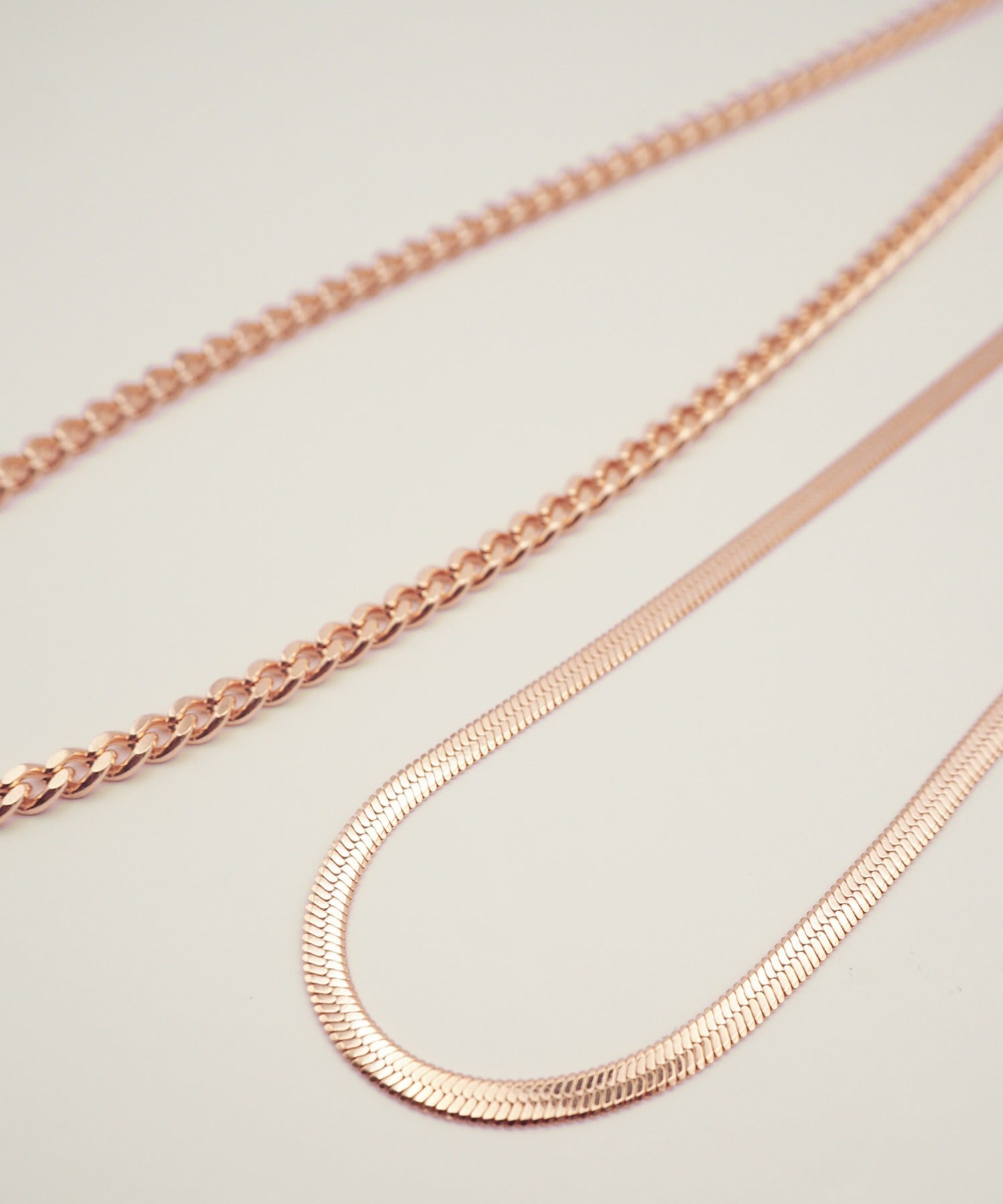 ciite' シーテ ネックレス 【 金属アレルギー対応 】 ハートネックレス & スネークチェーンネックレス 2セット サージカルステンレス