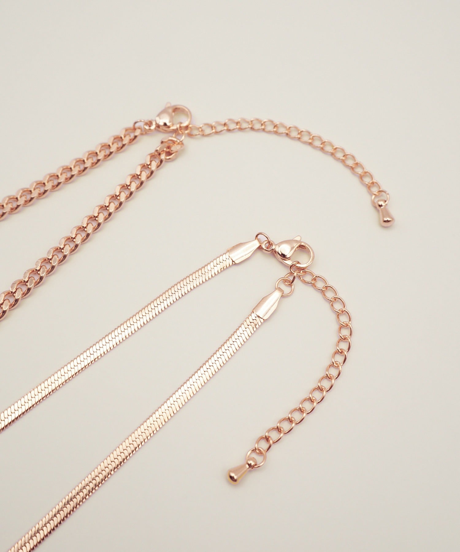 ciite' シーテ ネックレス 【 金属アレルギー対応 】 ハートネックレス & スネークチェーンネックレス 2セット サージカルステンレス