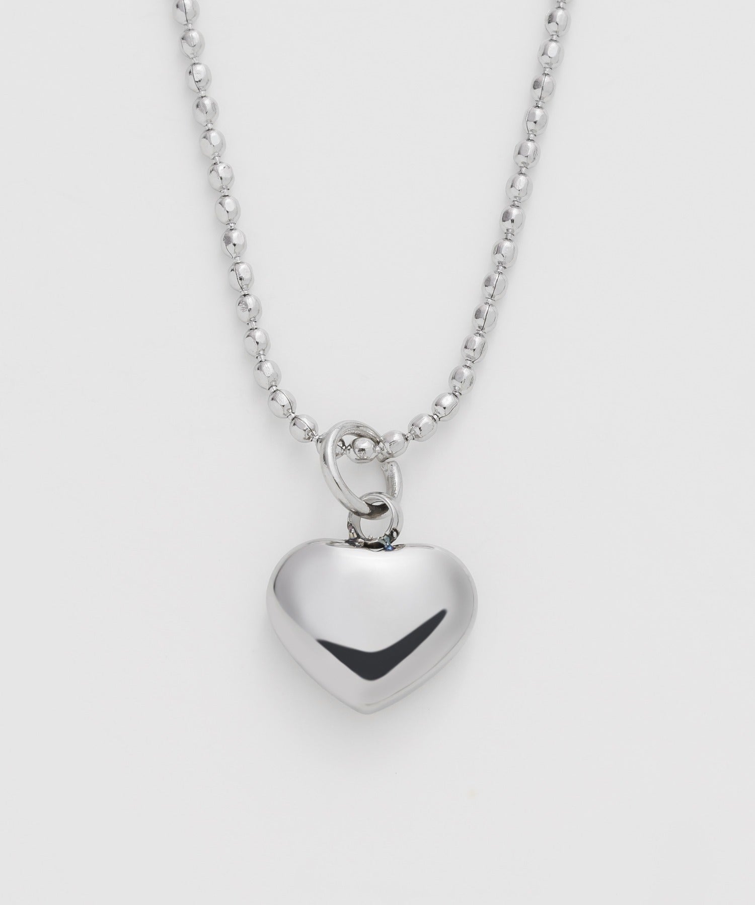 ciite' シーテ ネックレス 【 金属アレルギー対応 】 ミニハートネックレス サージカルステンレス