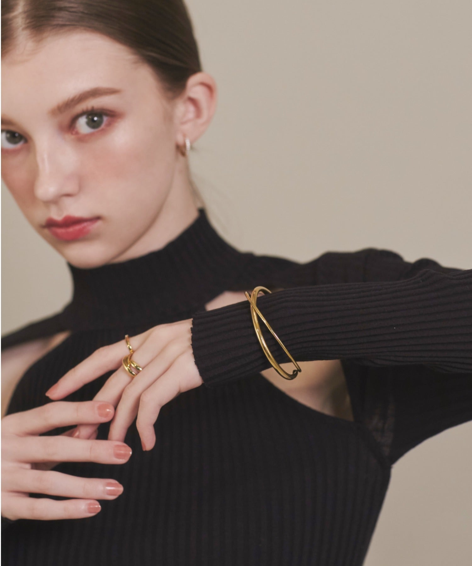 ciite' シーテ ブレスレット 【 金属アレルギー対応 】 クロスバングル サージカルステンレス