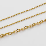 ciite' シーテ ネックレス 【 金属アレルギー対応 】 ニュアンスチェーンネックレス サージカルステンレス