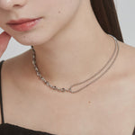 ciite' シーテ ネックレス 【 金属アレルギー対応 】 ニュアンスチェーンネックレス サージカルステンレス