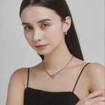 ciite' シーテ ネックレス 【 金属アレルギー対応 】 ニュアンスチェーンネックレス サージカルステンレス