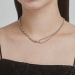 ciite' シーテ ネックレス 【 金属アレルギー対応 】 ニュアンスチェーンネックレス サージカルステンレス