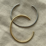 ciite' シーテ ブレスレット 細幅シンプル メタルバングル