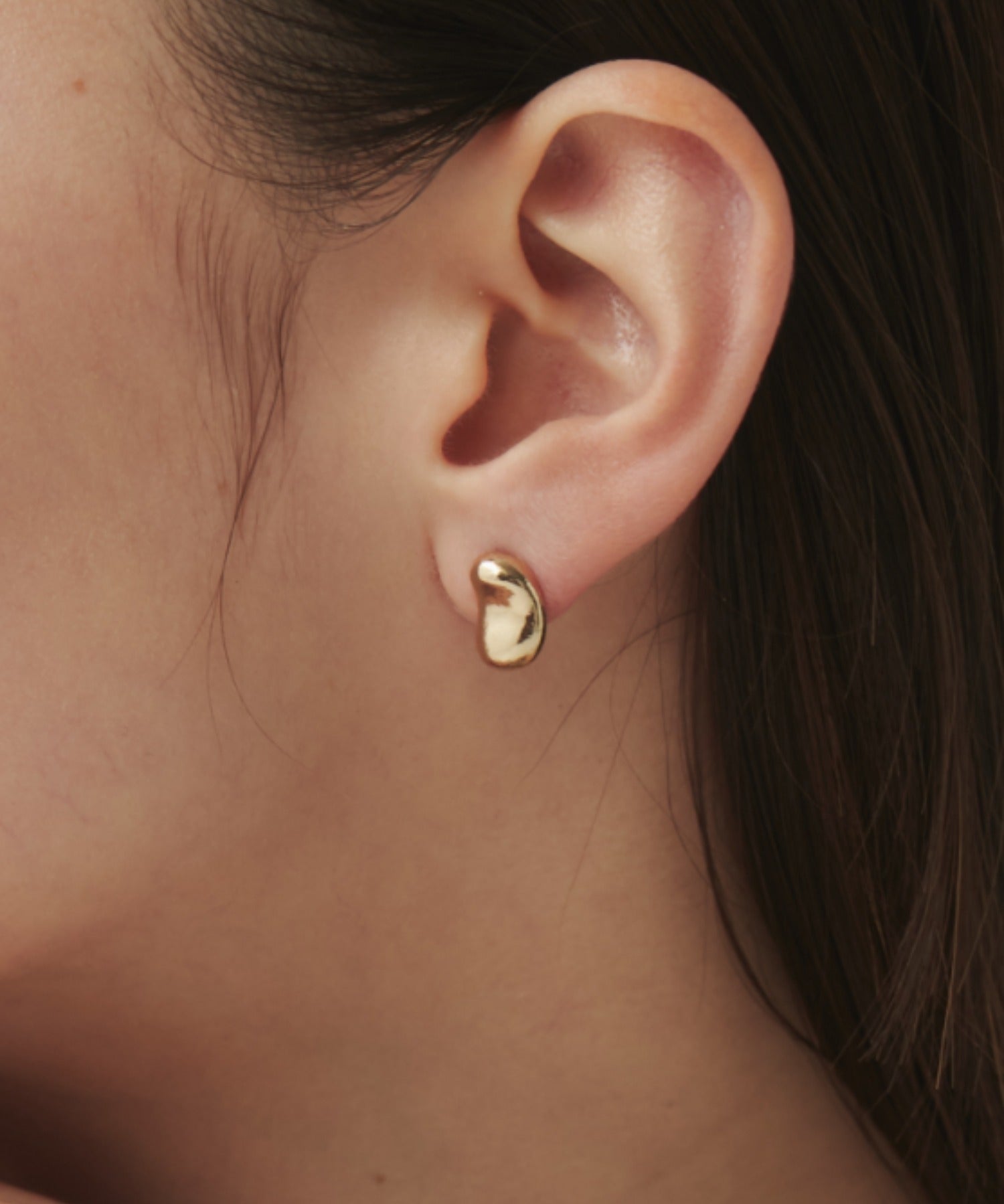 ciite' シーテ ピアス（両耳用） ニュアンスビーンズ ピアス (両耳用) ゴールド FREE