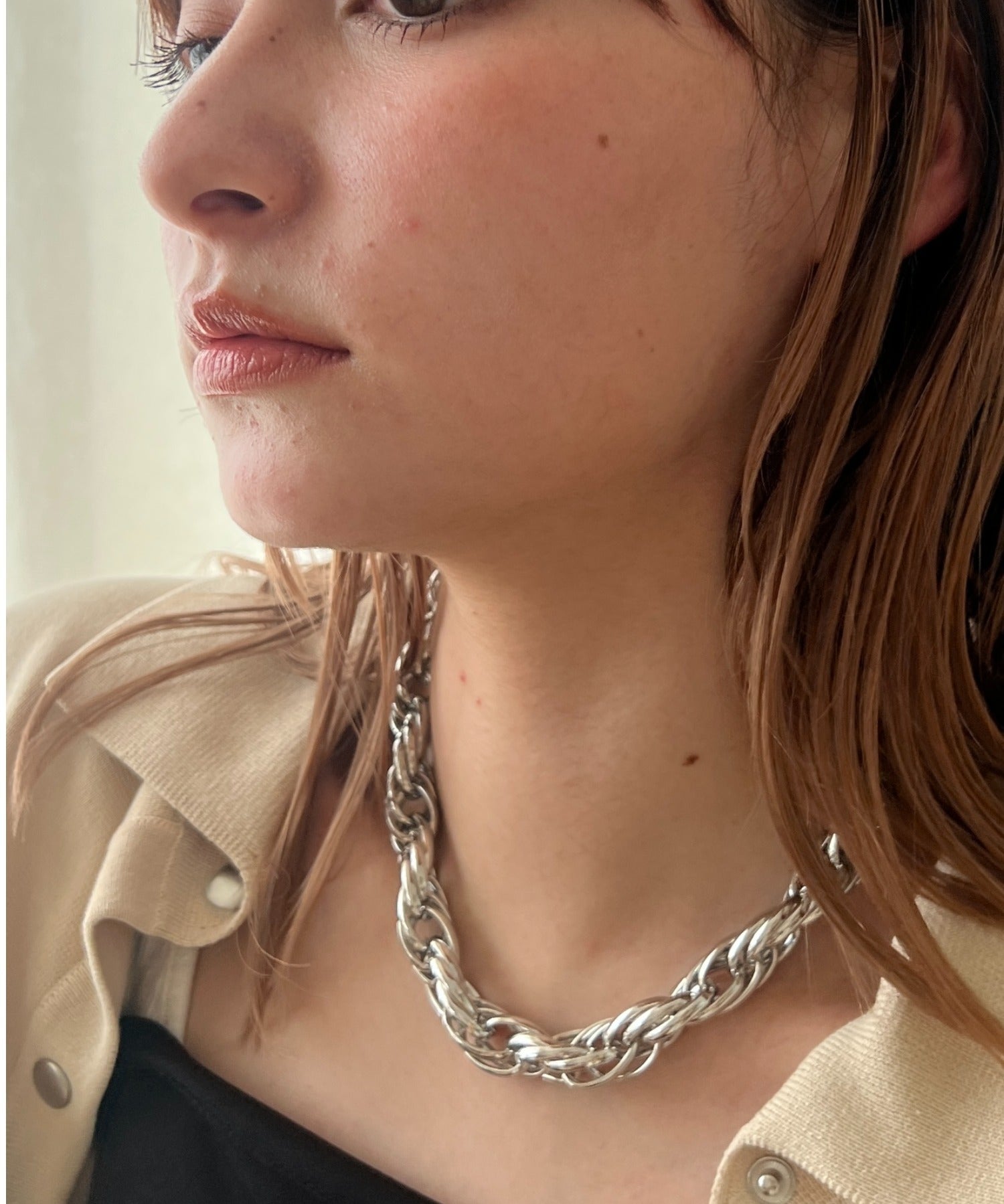 ciite' シーテ ネックレス ボリュームチェーンネックレス