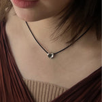 ciite' シーテ チョーカー 変形ハートメタルコードチョーカー