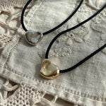 ciite' シーテ チョーカー 変形ハートメタルコードチョーカー