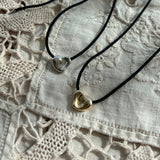 ciite' シーテ チョーカー 変形ハートメタルコードチョーカー