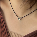 ciite' シーテ チョーカー 変形ハートメタルコードチョーカー