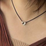 ciite' シーテ チョーカー 変形ハートメタルコードチョーカー